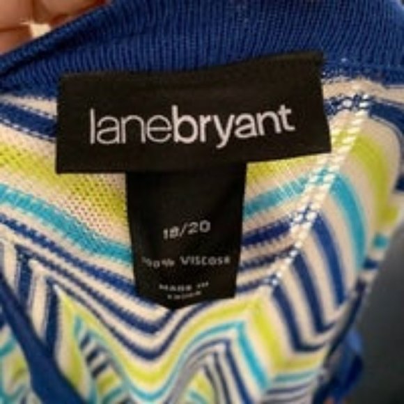 Lane Bryant Chevron Print Cardigan - Picture 6 of 7
